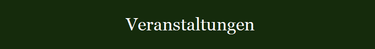 Veranstaltungen